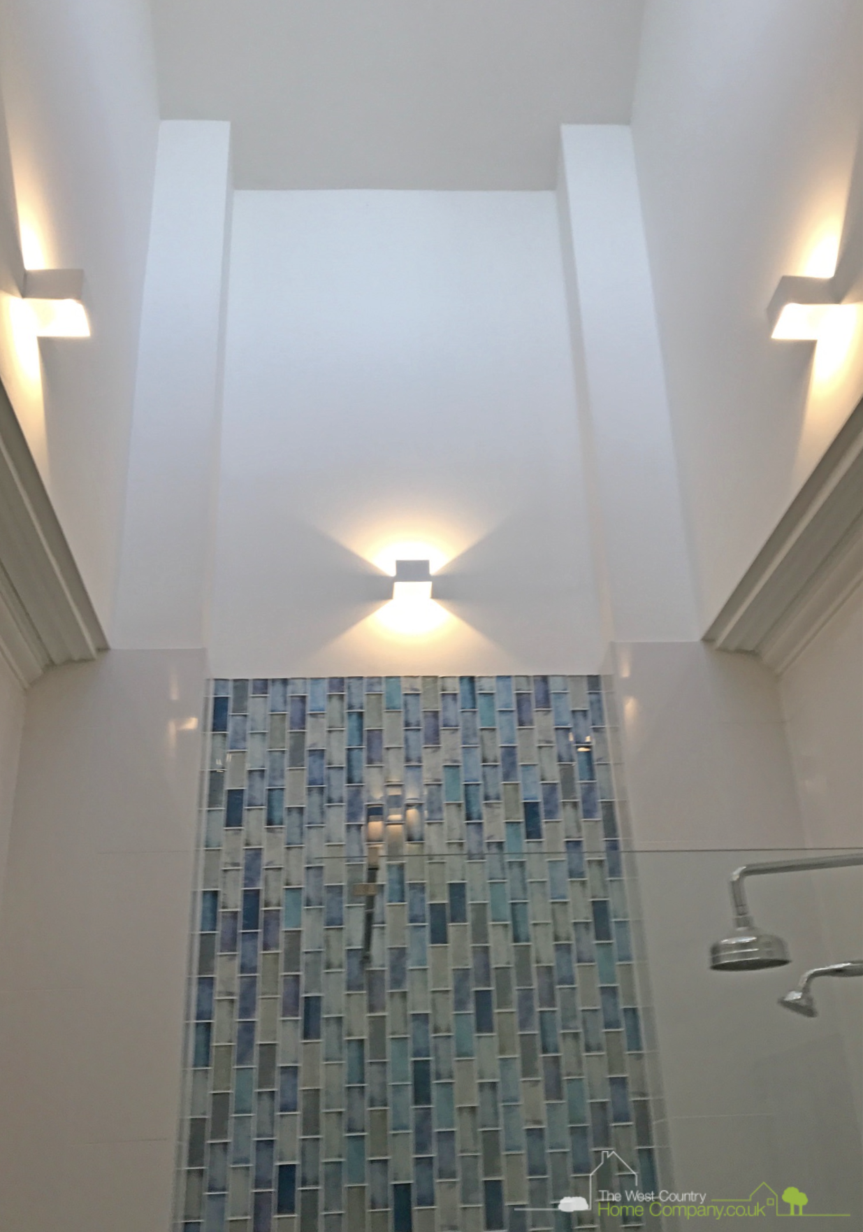 Shower room renovation lighting